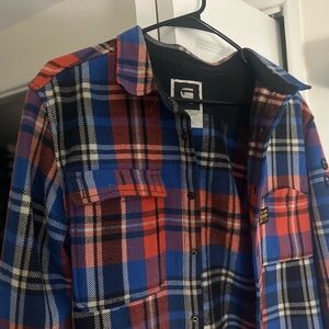 G-Star Multicolor Plaid Shirt Jacket